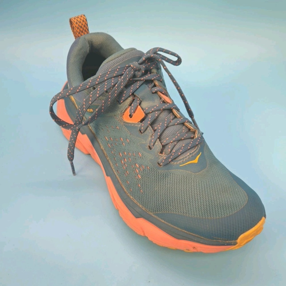 Hoka One One Challenger ATR 6 Womens Size 6B Blue GTX Trail Running Shoes